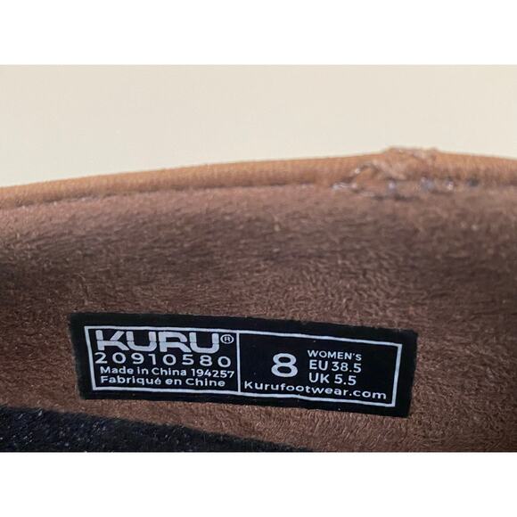 Kuru Cloud Roam Atla Women's US 8 Slipon Shoes Loafers Cognac Brown - Picture 6 of 8